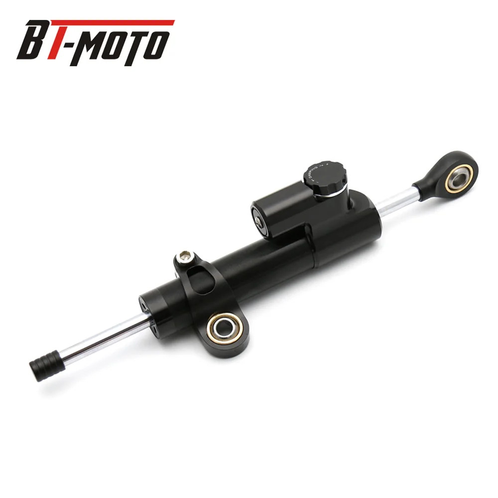 Для KAWASAKI ZX7R ZX 7R 1989 1990 1991 1992-2003 CNC алюминиевый мотоциклетный демпфер рулевое управление стабилизация безопасности - Цвет: Full black
