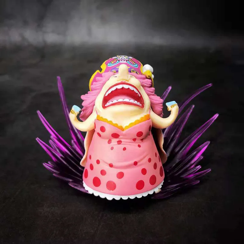 Аниме One Piece Charlotte Linlin ПВХ Фигурки игрушки Angry Big Mom figutas куклы Brinquedos подарок 8