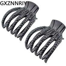 Black Hair Claw for Women Accessories Rhinestone Claws Clips Crab Fashion Hairclip Hairpin Clamp Clip Headwear Jewelry Gifts 