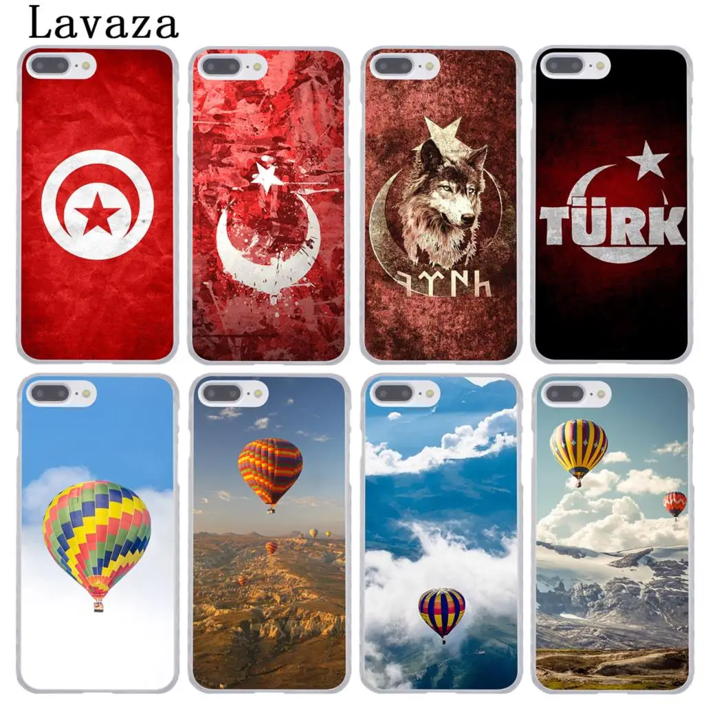 Твердый чехол для телефона Lavaza iPhone XR X 11 Pro XS Max 7 8 6 6S 5 SE 4 10 с турецким флагом |