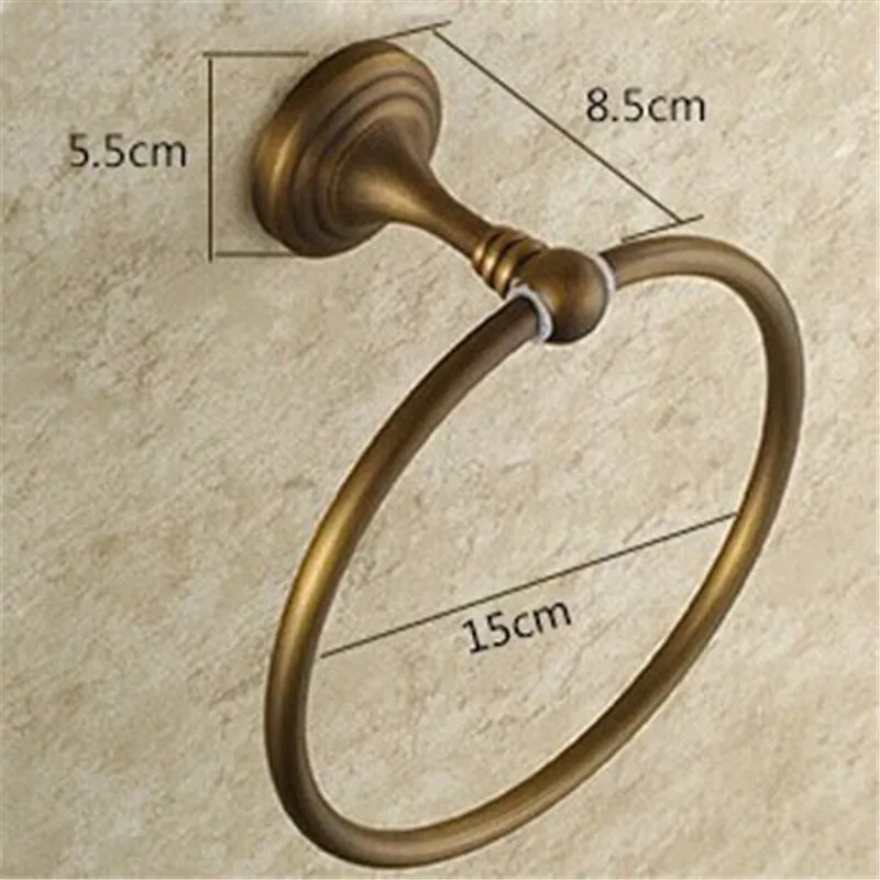 Архаизмы полотенце кольцо Все Медь Ванная кулон сельских повесить для ванной