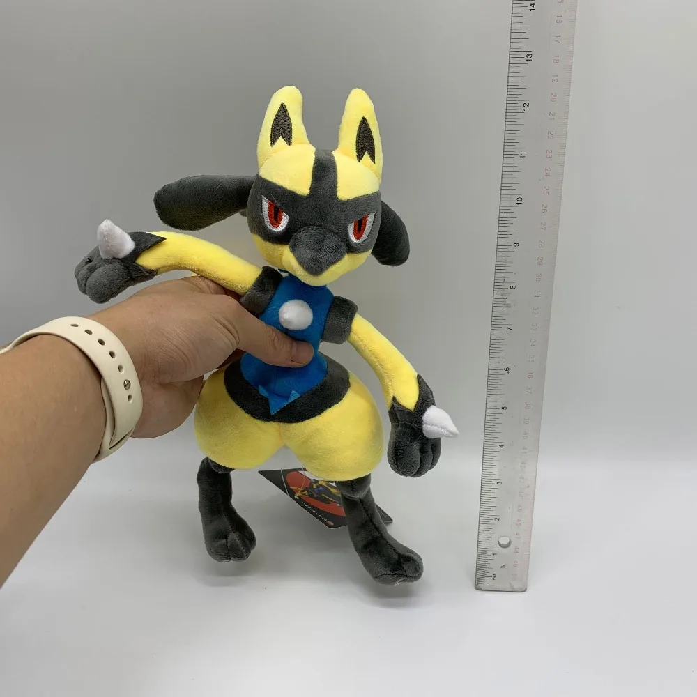Блестящая плюшевая кукла Lucario мягкая игрушка плюшевое животное 12 дюймов | Игрушки