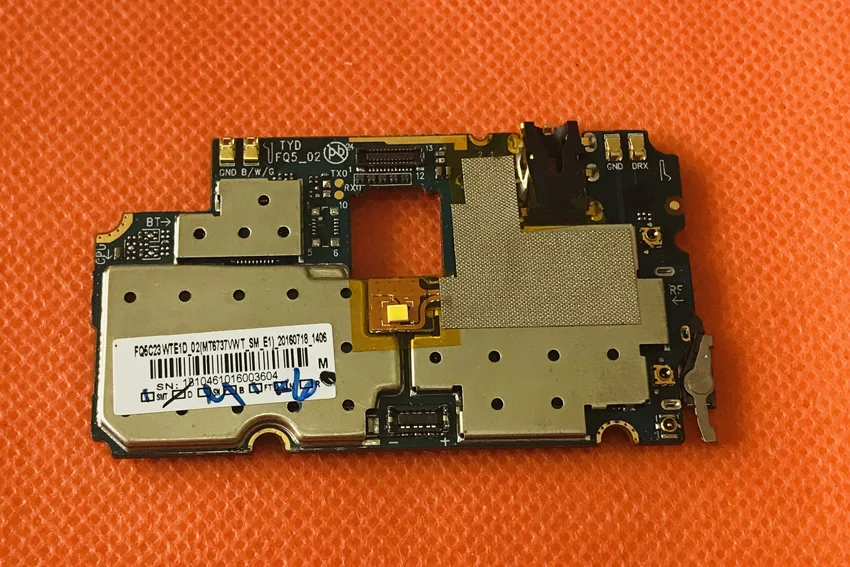 Используется оригинальная материнская плата 3G RAM + 32G ROM для Nomu S20 MTK6737T 5 0 дюймов HD