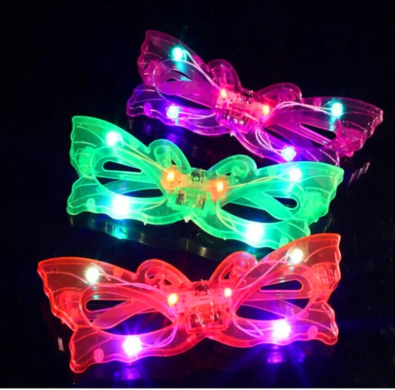 50 шт. светящиеся крутые очки мигающие игрушечные пластиковые светодиодные