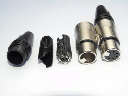 Высококачественный 5 контактный разъем xlr мама и папа с 3 шт. NC5MXX NC5FXX|connector 5pin|connectors