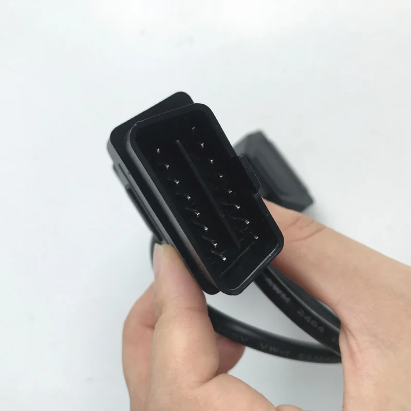Кабель удлинитель с 16 контактным разъемом для OBD2 OBD II|Кабели и коннекторы