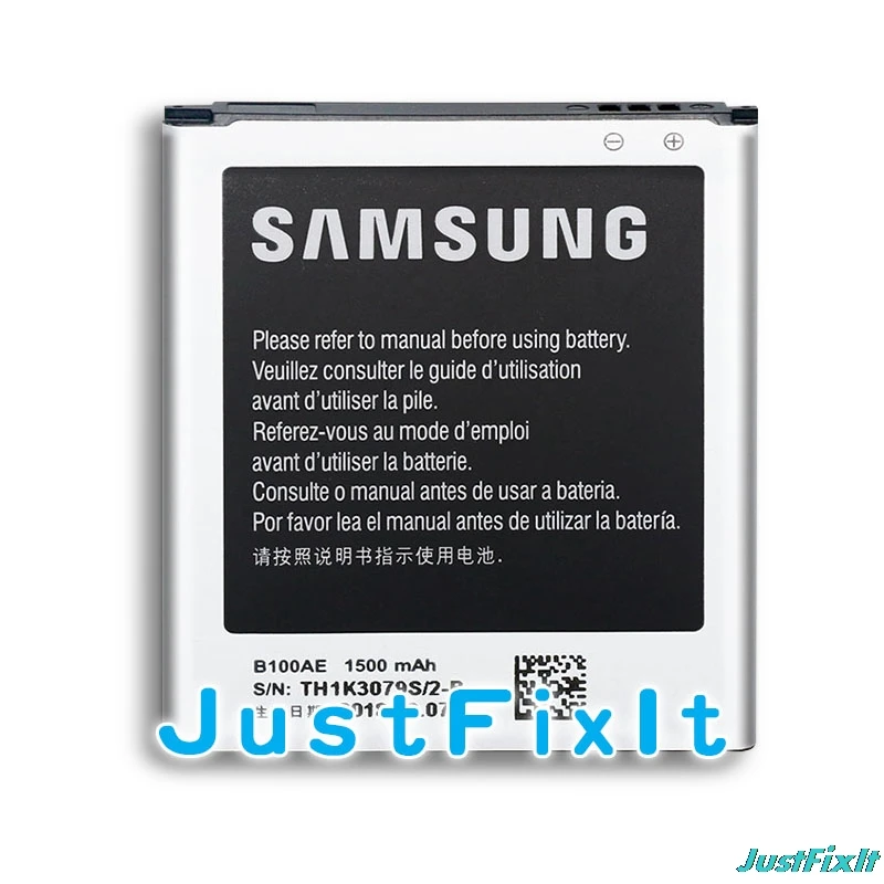 Оригинальный аккумулятор для samsung Galaxy Ace 3 S7270 S7272 S7260 S7262 G318 S7273 B100AE 1500 мАч