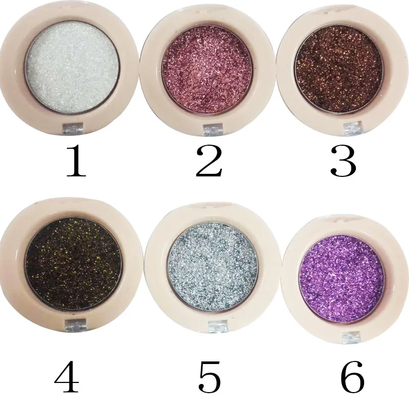 FARRES блеск Тени для век порошок водонепроницаемый один цвет Сияющие тени палитра