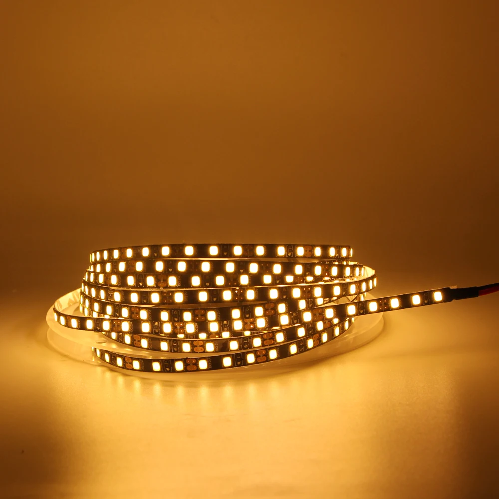 Supber яркая светодиодная лента 2835 SMD 5 мм узкая ширина CRI&gt 90 120 светодиодов/м м 300