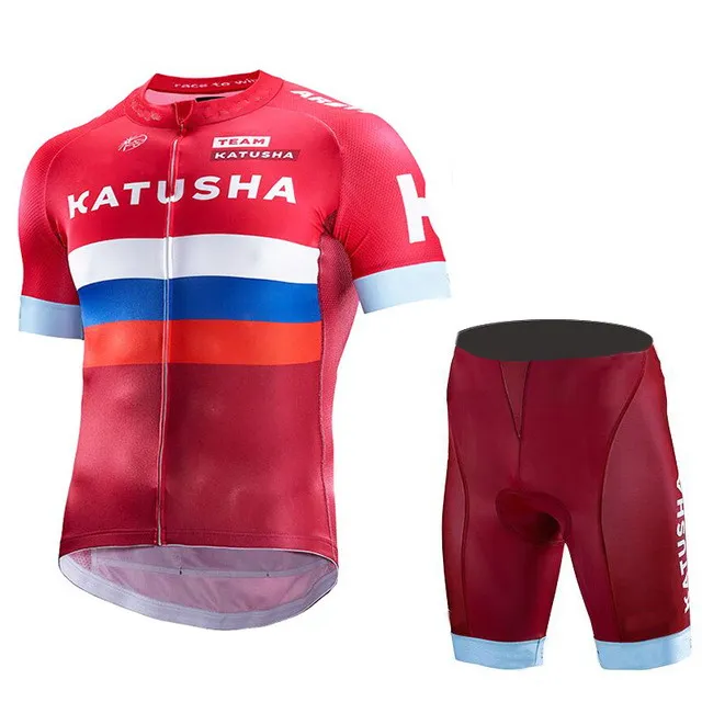 2016 KATUSHA Team 2 цвета Мужская велосипедная Футболка короткий рукав одежда с