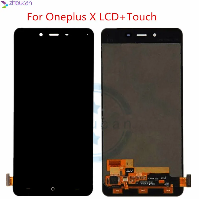 5 0 &quotЗамена для One Plus Oneplus X ЖК-дисплей с сенсорным экраном дигитайзер E1003 ЖК-экран
