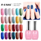 RS NAIL 15 мл художественный Гель-лак для ногтей 120 цветов #061-120 УФ светодиодный Гель-лак Esmalte Семиперманентный Покрытие для ногтей, полустойкое к дизайнерский лак