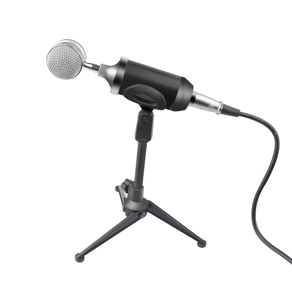 KEXU Mic складной штатив настольная микрофонная стойка держатель с регулируемым