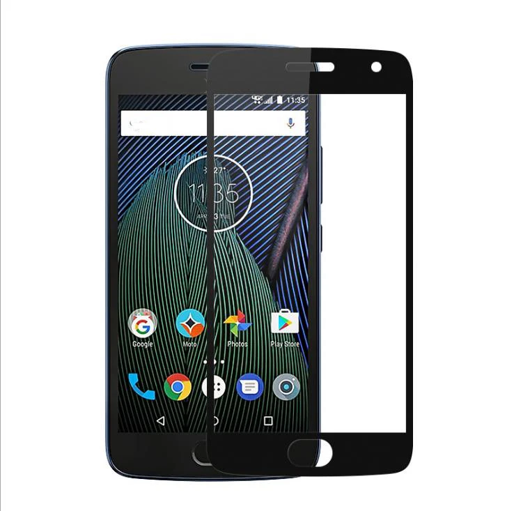 Полноэкранная защита для Motorola Moto G5 Plus Z Z2 Play C E4 закаленное стекло пленка G5S