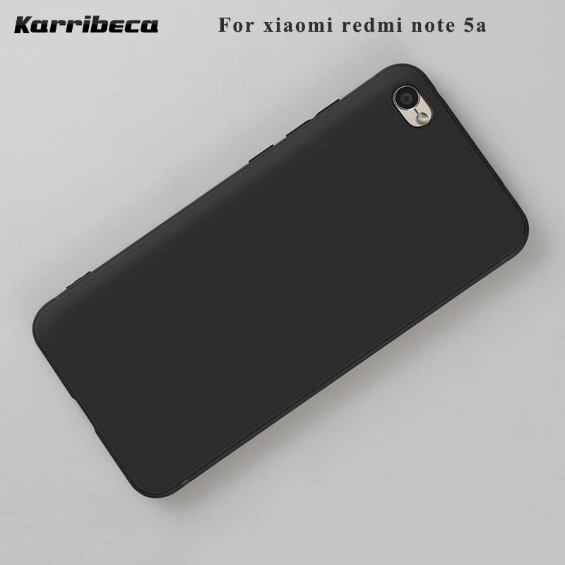 черный Мягкий силиконовый чехол на xiomi xiaomi redmi note 5A чехлы штейн матовый
