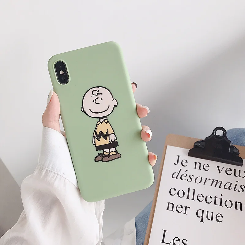 Пёс из мультфильма Mo Lan Di Цвет для iPhoneX Xs XR макс мобильного телефона чехол iPhone 7 8 6 S