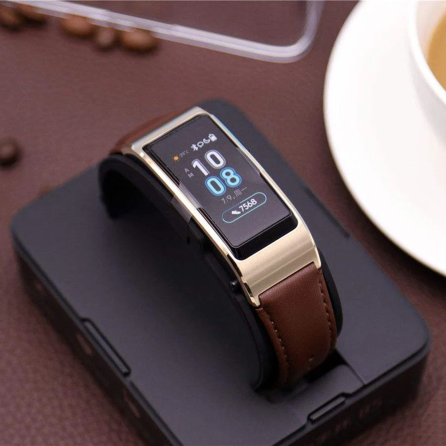 Huawei SmartBand huawei talkband B5 глобальная версия телефон с bluetooth-гарнитура Смарт Браслет