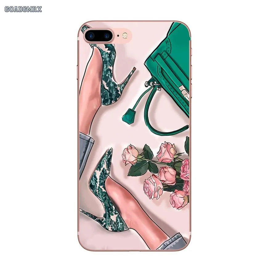 Мягкий чехол с коричневыми волосами для мамы и дочки королева Huawei GR3 2017 Mate 20 P30 Honor