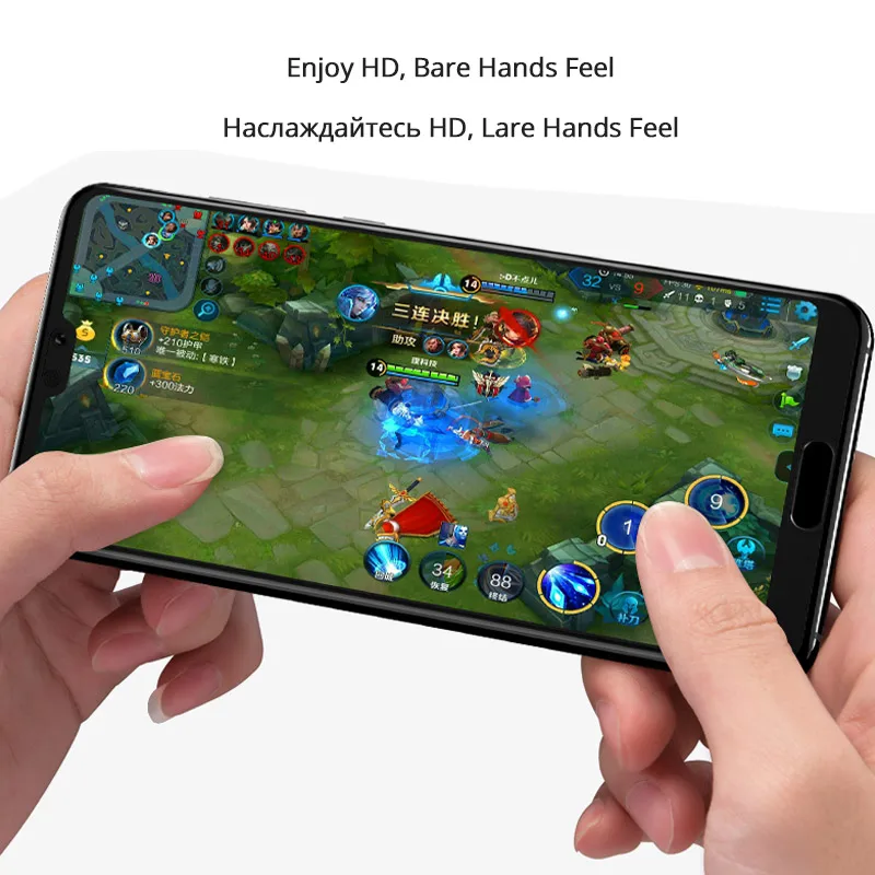 5D закаленное стекло с изогнутыми краями для Huawei P20 Lite Pro стеклянная пленка полное