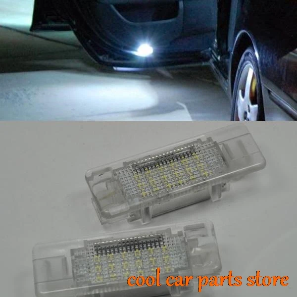

4 LED Error Free Welcome DOOR Lights For BMW E53 x5 00-06 E39 99-03 E52 Z8 00-03