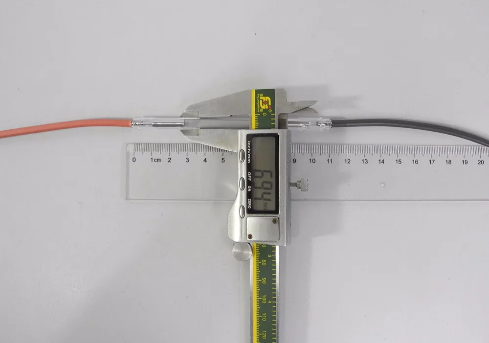 

IPL xenon lamp size 8*50*110 with wires Japanese quartz
