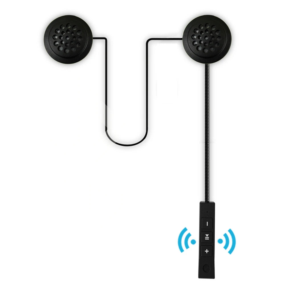 Беспроводные Bluetooth наушники гарнитура для мотоцикла шлема громкой связи с HD