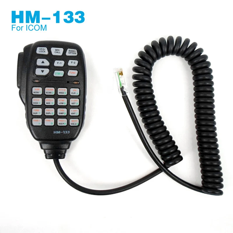 8 Pin RJ 45 HM 133 микрофон для ICOM IC 2725E 208H E208 207H D 800H автомобиль мобильной радиосвязи
