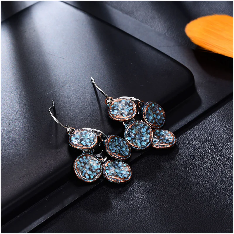 HONGYE JEWELRY Турецкая круглая подвеска с кисточками Brincos 2020 женские модные старинные
