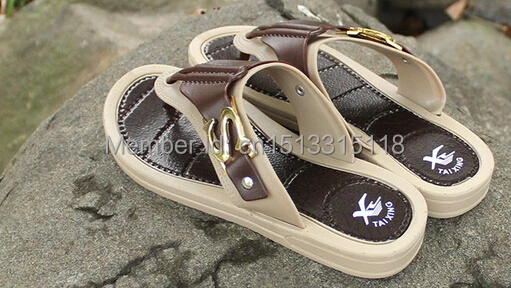 The 2015 summer youth men's toe drag flow a breathable beach shoes slip FLIP FLOPS SANDALS | Обувь