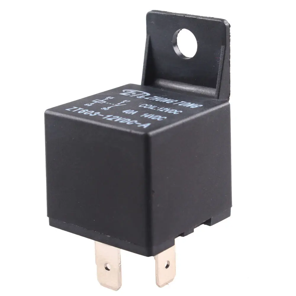 

EE support 12В 12В DC 40A AMP SPST реле 4Pin аксессуары автомобильный двигатель для грузовика