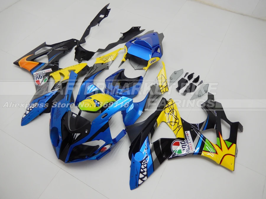 Aftermarket OEM облегающий Кузов для BMW S1000RR дизайн 2009-2014 ABS пластик мотоцикл обтекатель