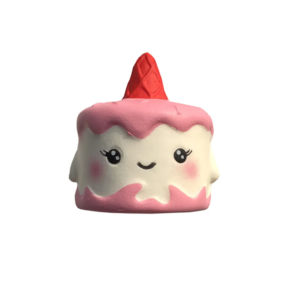 Мягкие игрушки из мультфильмов панда, единорог, олень мягкий медленно поднимающийся крем Ароматизированная игрушка Kids Ручка-роллер# K3