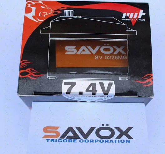 Savox 1/5 цифровой 7.4В Высокое напряжение 40 кг супер Крутящий момент сервопривод HPI BAJA