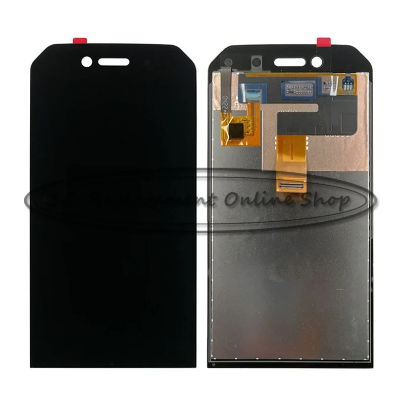 100% тестирование оригинальные 5 0 дюймов новый черный для Caterpillar CAT S41 Dual SIM полный