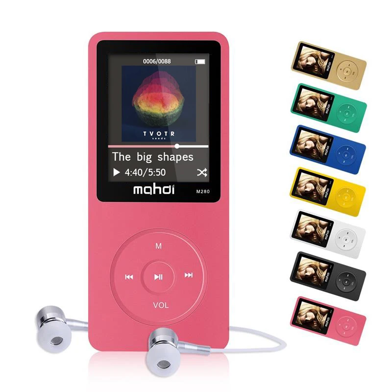 HiFi MP3 плеер 8 Гб Встроенный динамик с fm радио диктофон электронная книга спорт