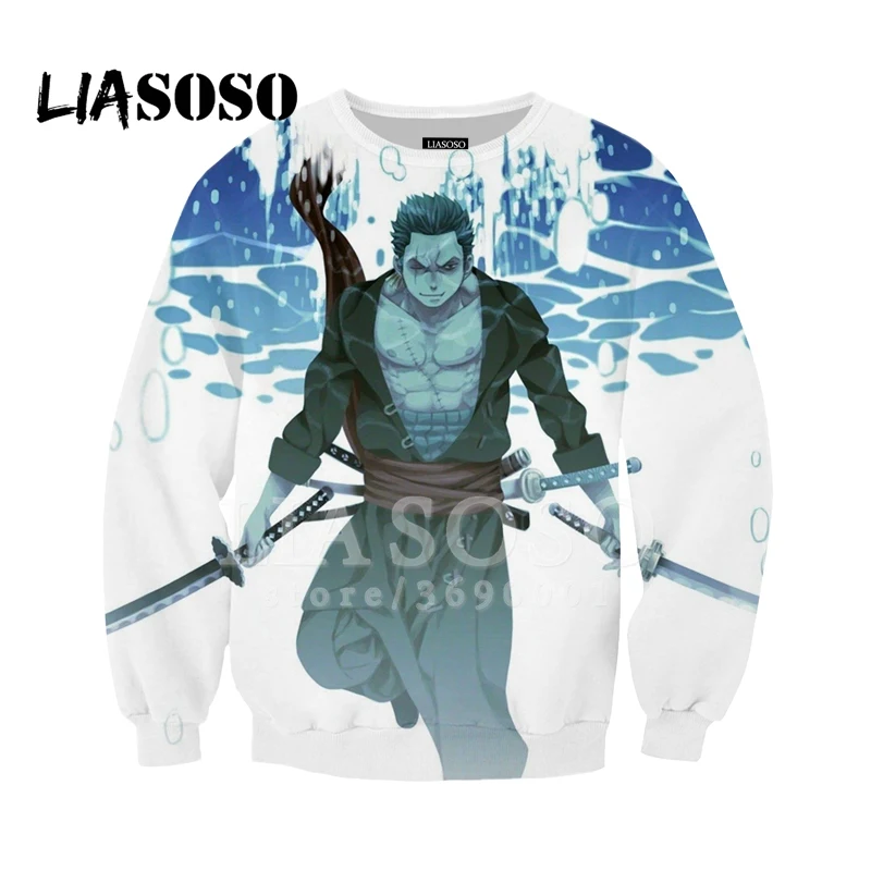 Фото LIASOSO 2018 Sweatshirt Harajuku Hoodies 3d print Anime One Piece Roronoa Zoro Robin Sanji Men Women Pullovers Long-sleeve X1335 Мужская LIASOSO 2018 Sweatshirt Harajuku Hoodies 3d print Anime One Piece Roronoa Zoro Robin Sanji Men Women Pullovers Long-sleeve X1335 Мужская