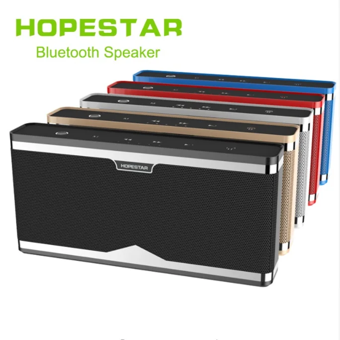 HOPESTAR H18 power bank bluetooth динамик с NFC портативный открытый сабвуфер динамика 2400 мАч
