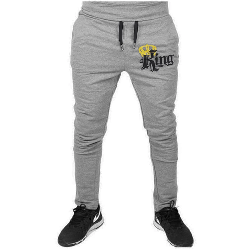 King queen Jogger loves cross брюки капри мужские Фитнес тренировочные wo спортивные