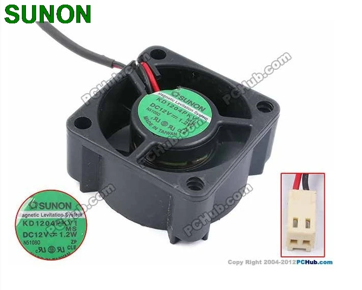 Вентилятор охлаждения для сервера SUNON KD1204PKV1 4 см 4020 40*40*20 мм 12 в пост. Тока 1 2 Вт
