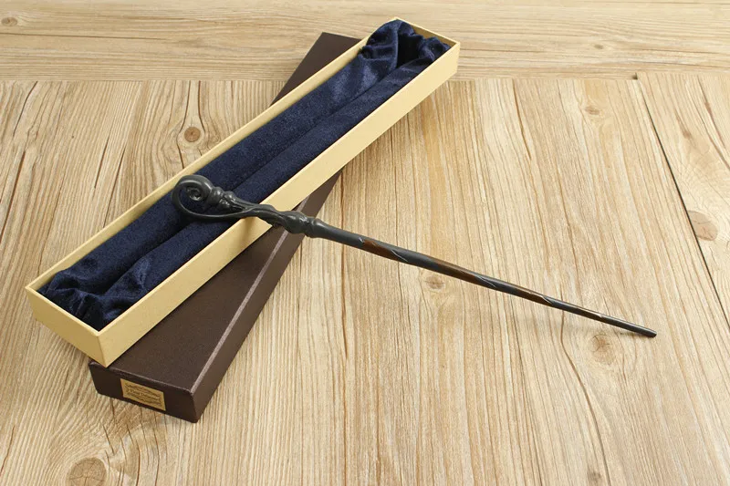 

Popular Metal iron Core Newest Quality Deluxe COS HP Fleur Delacour Magic Wands/Stick with Gift Box Packing