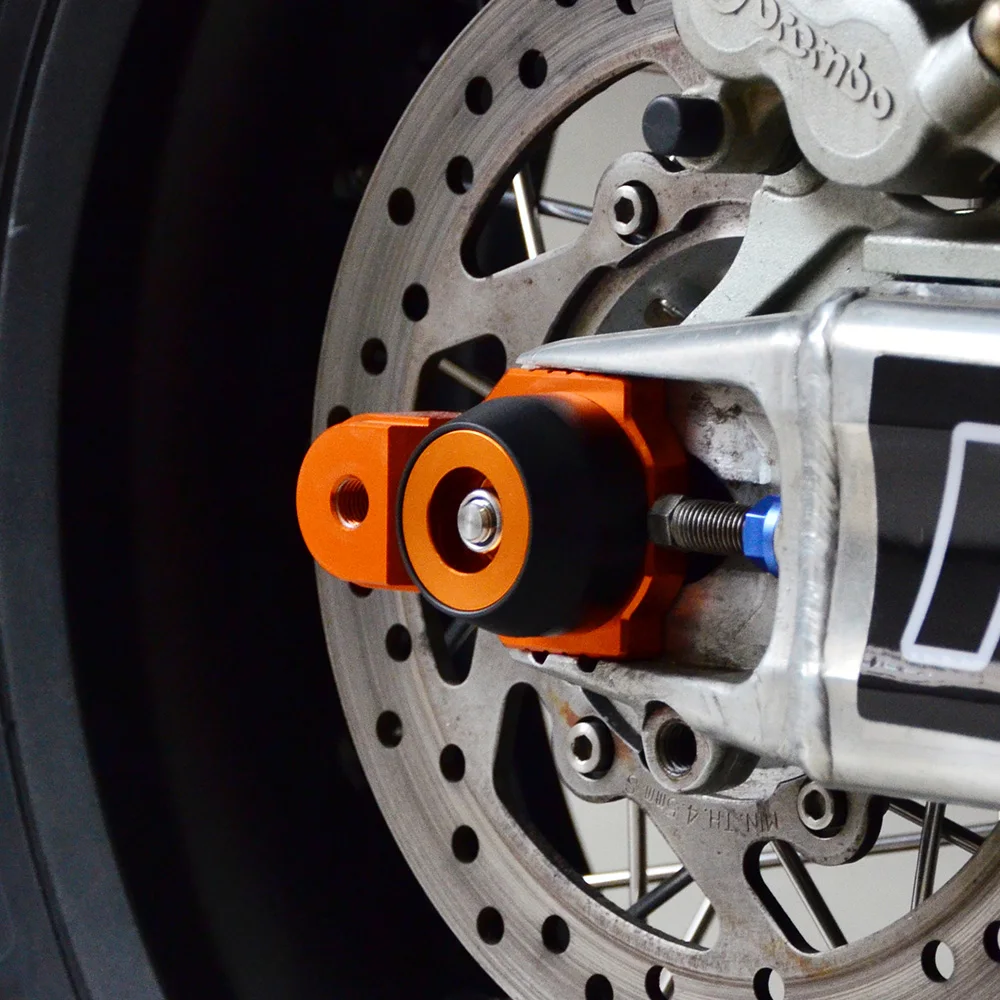 Мотоциклетная задняя ось вилка ползуна защита от ударов колеса для KTM 1050 1090 1190 1290