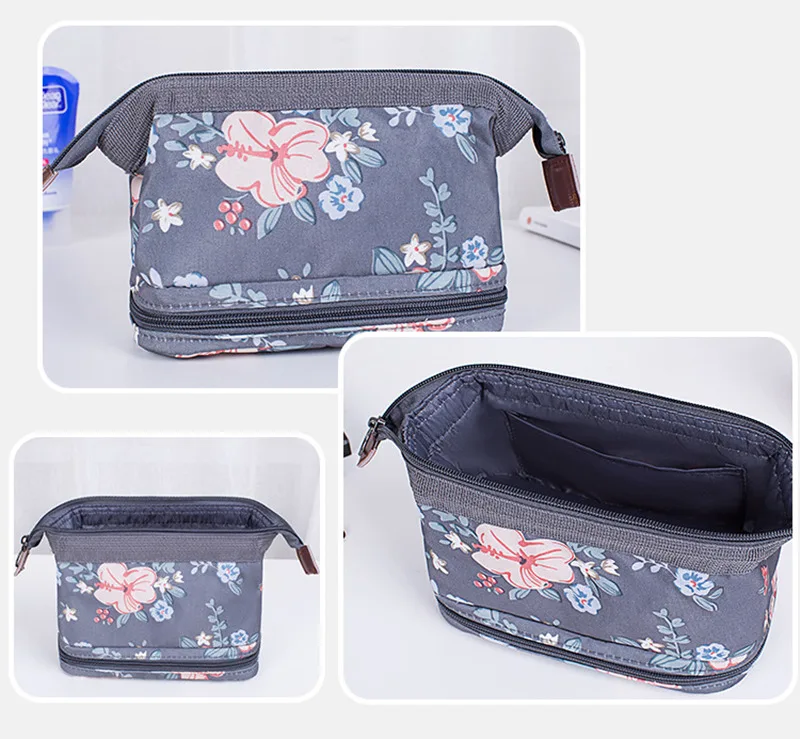 

Fashion large capacity multi-functional three-dimensional cosmetic bag storage bag