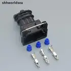 Shhworldsea 50Kit 3 Way 3 PIN 3,5 мм Автомобильный топливный инжектор, розетка, DURITE, несколько разъемов, JUNIOR POWER TIMER соединитель JPT