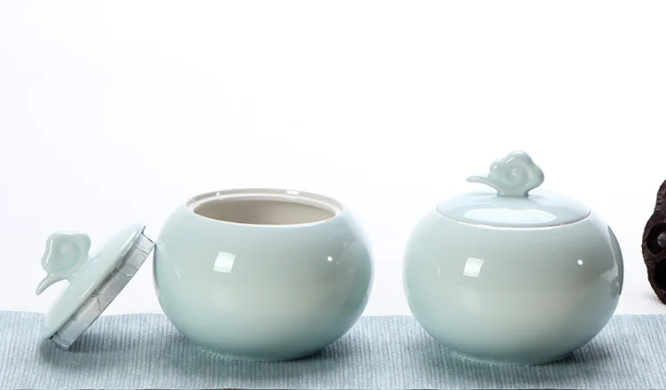 Урна для кремации собак, фарфоровые декоративные урны Celadon высокого качества, корзина для питомца, памятник для собак, урна для кошек, 2 урны с подарочной упаковкой