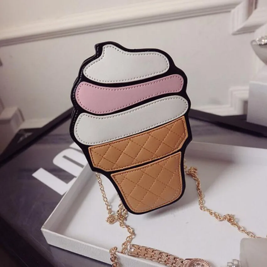 M656 Милая мультяшная женская сумка из искусственной кожи маленькая клатч для