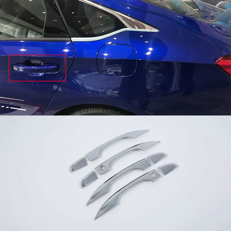 Наборы кузова для автомобиля ABS Хромированная Дверная ручка Крышка умная
