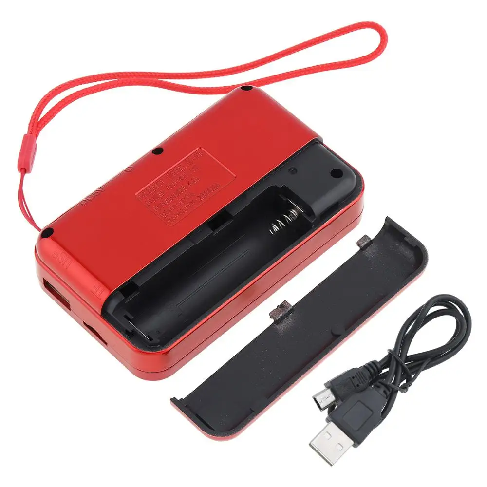Портативный mp3 плеер E16 портативная мини стереоколонка с аудиокартой FM радио
