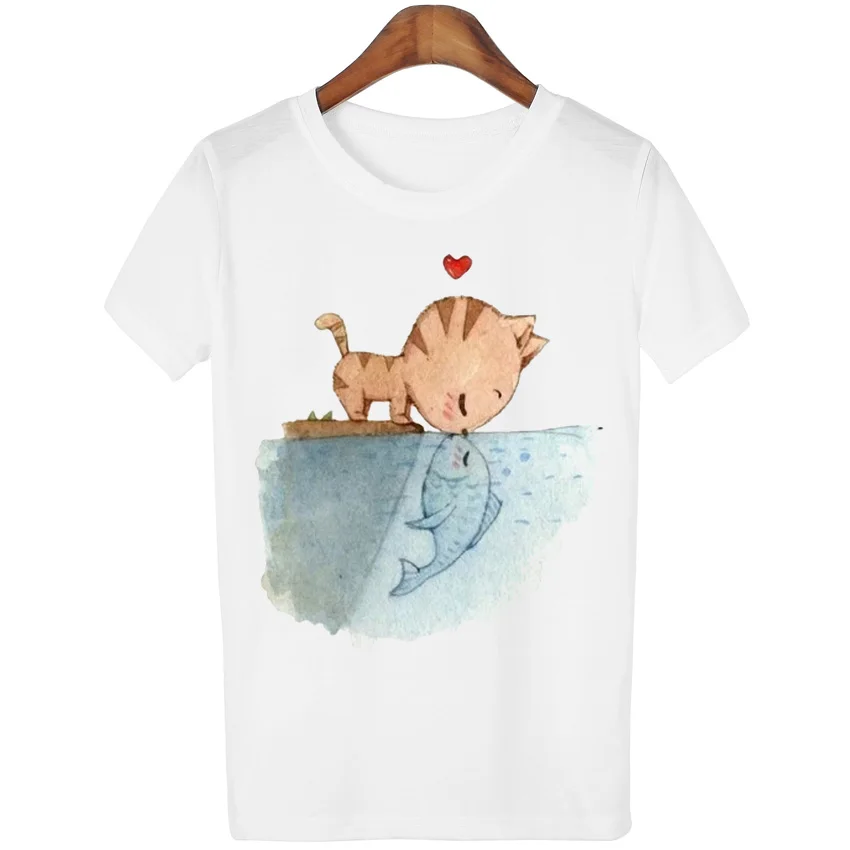 Женская футболка с коротким рукавом и принтом слона | Футболки