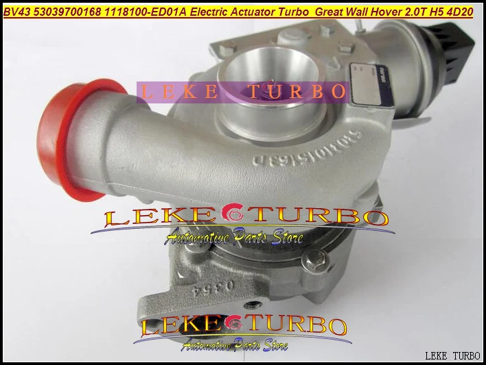 

BV43 53039700168 1118100-ED01A 168 53039880168 1118100ED01A Elec- Actuator Turbo Turbine For Great Wall Hover 2.0T H5 4D20 2.0L