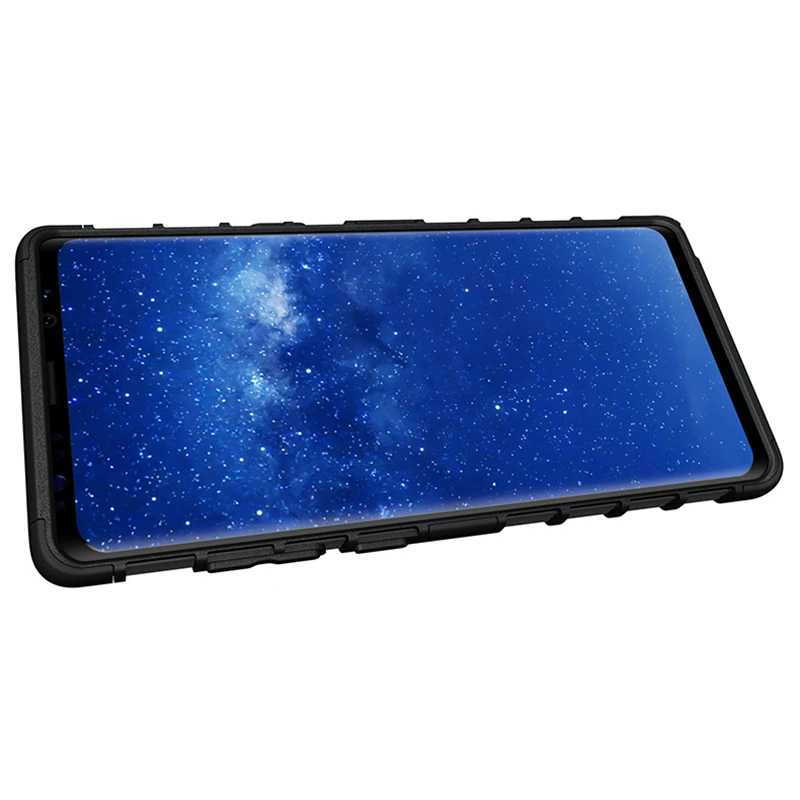 Heavy Duty Armor Phone Cases For Samsung Galaxy Note 8 TPU PC Plastic Dual Case With Stand Silicon Cover Funda | Мобильные телефоны